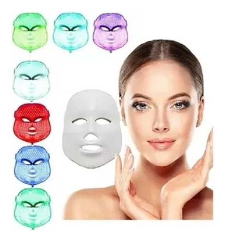 Máscara Fototerapia Facial 7 Colores