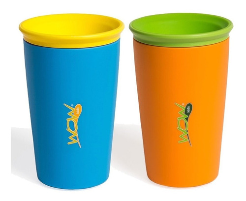 Vaso Entrenador Antiderrame Wow Cup 2 Piezas Niña Niño