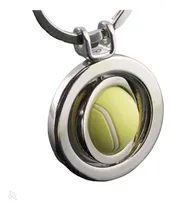 Comprar Pelota Tenis Precioso Llavero Metalico Giratorio Tenis 1252