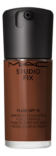 Base Líquida Mac Soft Matte Studio Fix Fps15 - Nw55 - 30ml Tom Escura