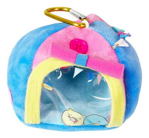 Muñeca En Miniatura Mini Tent Tent Tent Toy Encantador Azul