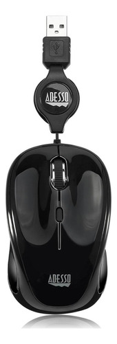 Ratón Mini Retráctil Adesso Imouse S8b Usb Led Multicolor