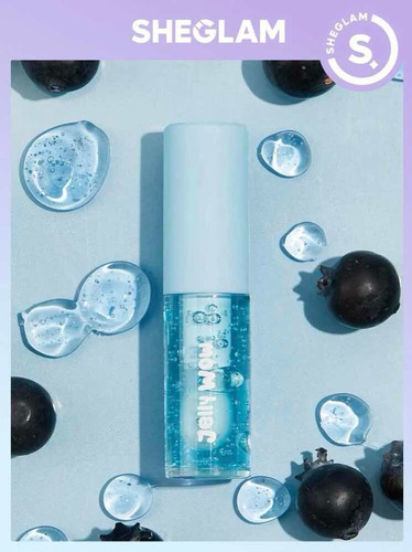 Sheglam Gloss Jelly Wow Aceite Labial Hidratante Acabado Brillante Color Azul