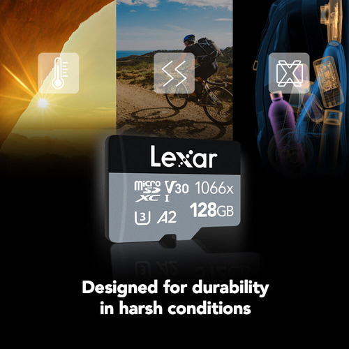Cartão De Memória Micro Sd Lexar 128gb Cartão Microsd E Adap