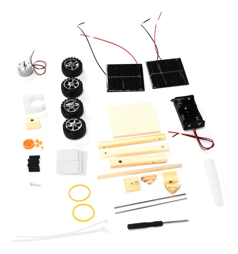 Conjunto De Motor Eléctrico, Kit De Energía Solar, Bricolaje