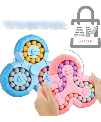 Magic Bean, Juguete Puzzle Antiestrés Para Niños Y Adultos