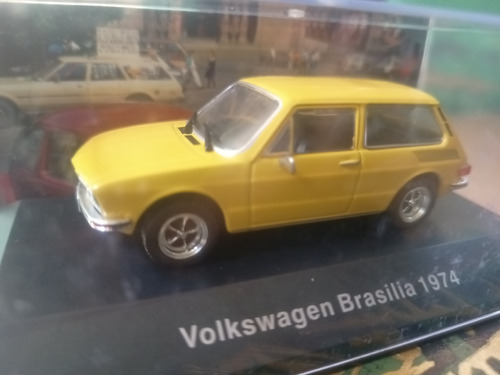 1964 Volkswagen Brasilia Rines Modificados 1:43 Colección Vw