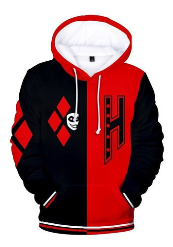 Sudadera Con Capucha Harley Quinn Para Mujer