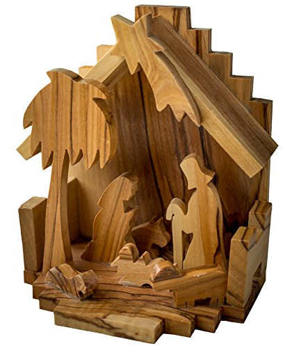 Nacimiento De Madera De Olivo Earthwood Fine