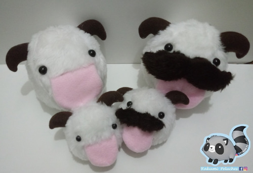 Peluche Poro Bigote O Alas Lulu 25 Cm Lol League Of Legends