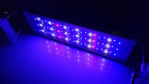 Imagem 6 de 6 de Luminária Led Aquário Marinho Ads-300h 24w Bivolt - Sunsun
