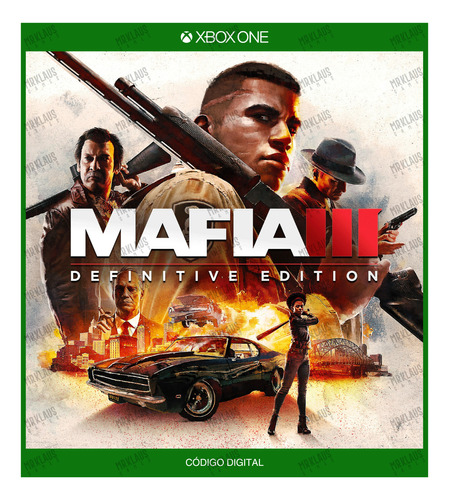 Mafia Iii: Definitive Ed Xbox One - Código De 25 Dígitos