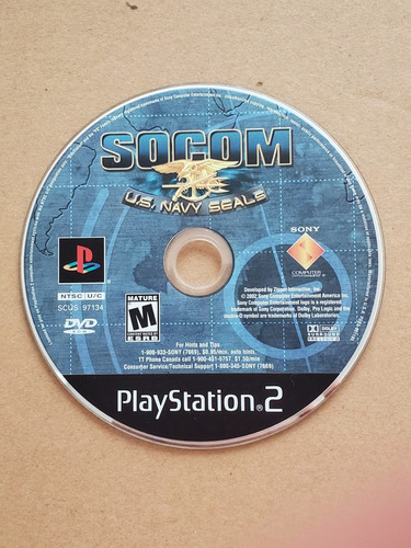 Socom Set Para Online Ps2 (Usado)