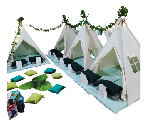 Pijamadas, Alquiler De Tipis, Carpa Infantil, Juegos