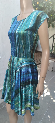 Imagen 9 de 10 de Vestido Pin Up Corto Plato Velvet