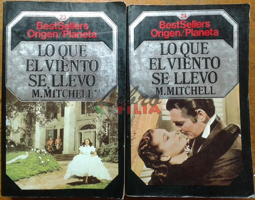 Lo Que El Viento Se Llevó - Margarte Mitchell (1985) 2 Tomos