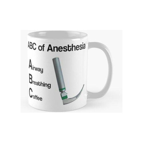 Taza Abc De La Anestesia Calidad Premium