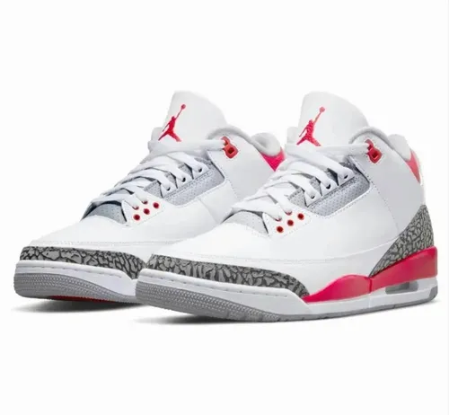 Jordan 3 hotsell fire red 2018