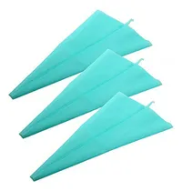 Comprar Set De 3 Bolsas De Repostería De Silicona Reutilizables, 16 
