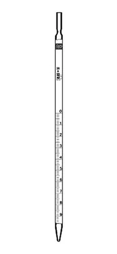 Graduada En Vidrio Claro A Certificada X 5ml |