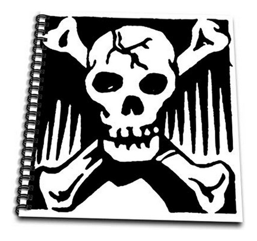 Cuadernos - 3drose Db_29029_1 Skull And Crossbones-drawing B