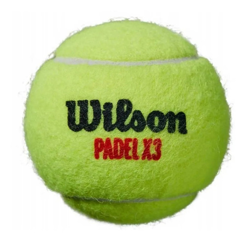 Imagen 2 de 4 de Tubo Pelotas Wilson Padel Performance X 3 Balls - Olivos
