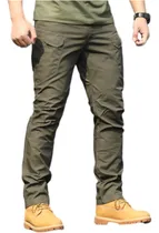 Comprar Pantalón Táctico Verde Ripstop Impermeable 