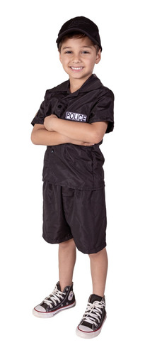 Fantasia Policial Infantil Masculino Sem Juros