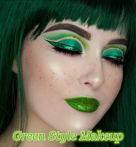 Go Ho Juego De Lápices De Sombra De Ojos Verdes De 4 Colores