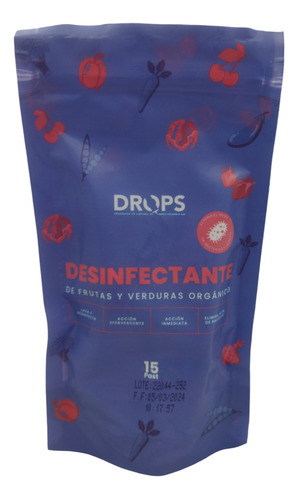 Drops Desinfectante Alimentos