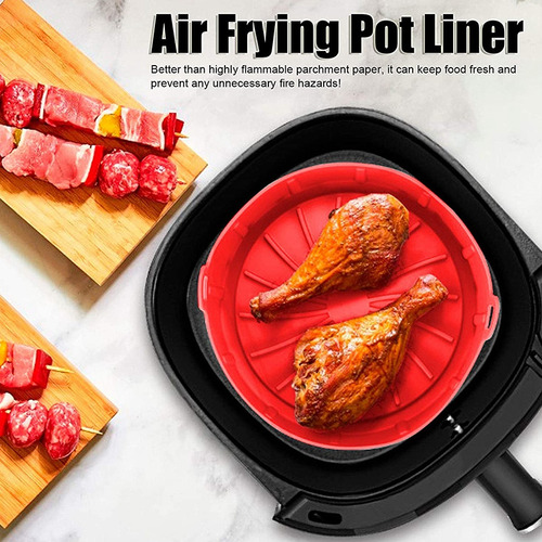 1 Substituição De Panela De Ar Silicone Para Fritadeira