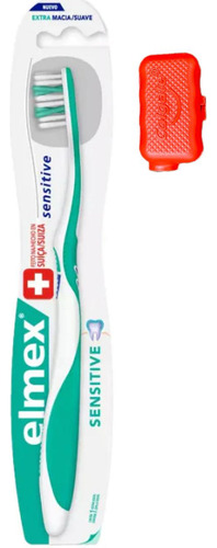 Cepillo Dental Elmex Sensitive Extra Suave + Capuchón