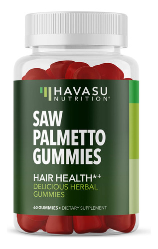 Saw Palmetto Gummies - Suplemento De Crecimiento Del Cabello