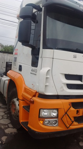 Iveco Stralis 440 6x2 2014 Autom. Teto Alto Financio