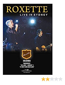 Dvd Roxette - Live In Sidney Austrália