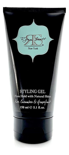 Ryan Scott Styling Gel, Firme Hold Con Brillo Natural, 5.1&.