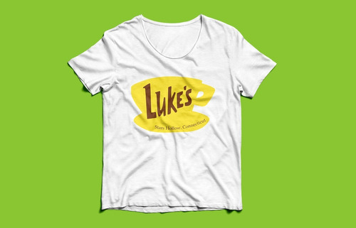 Imagen 1 de 3 de Remera Dama Gilmore Girls Luke's Serie Tv