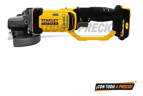 Kit Stanley Esmeriladora 20v Scg400m2k-b3 + 2 Baterias