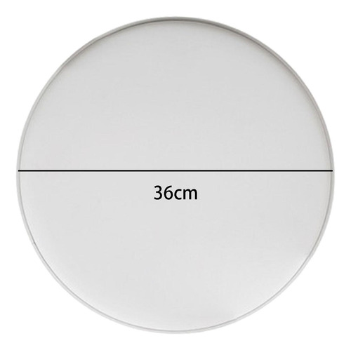 Protector De Pasta De Piel Para Cabezal De Tambor, 36cm
