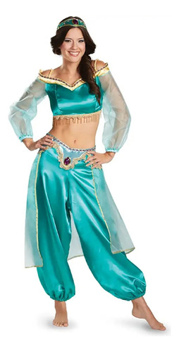 Disfraz Para Mujer De Disney Aladdin Jasmine.