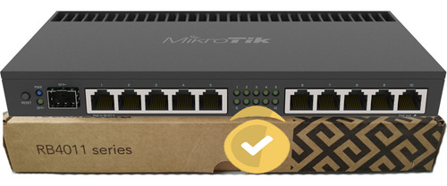 Router Mikrotik Rb4011igs-rm 10 Puertos Rackeable +sfp L5