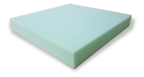 Imagen 2 de 2 de Cojin De Goma Espuma Azul De 3 Pulgadas 50x50 Cm