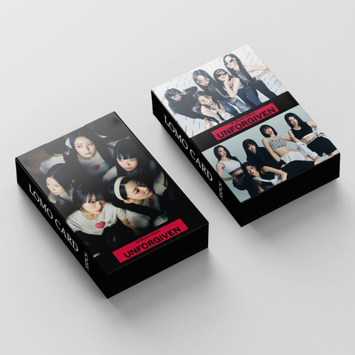 55 Photocards Le Sserafin - Unforgiven