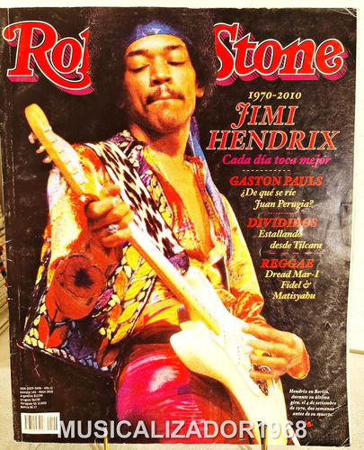 Revista Rolling Stone N# 146 Mayo 2010 Jimy Hendrix + Envíos