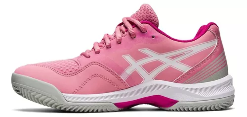 Zapatilla Padel Mujer Blanca rosa