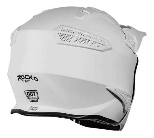 Casco Piloto Moto Modular Negro Mate Kov Certificado Streeth
