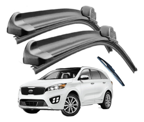 3 Limpiaparabrisas Para Kia Sorento 2016 2017 2018 2019 2020