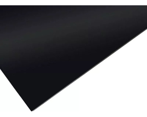 Lámina Pvc 18 Mm Negro Formato 122x244 Rígida Carpintería 