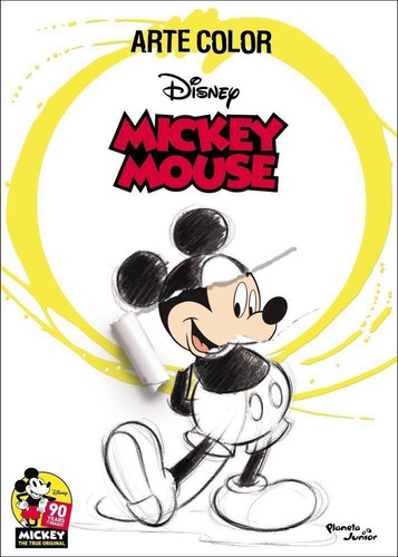 Mickey Mouse. Arte Color De Disney - Planeta Junior