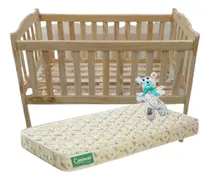 Comprar Cuna Madera Pino Funcional+ Colchon Cuna Cannon 60x120 C\u002Falm